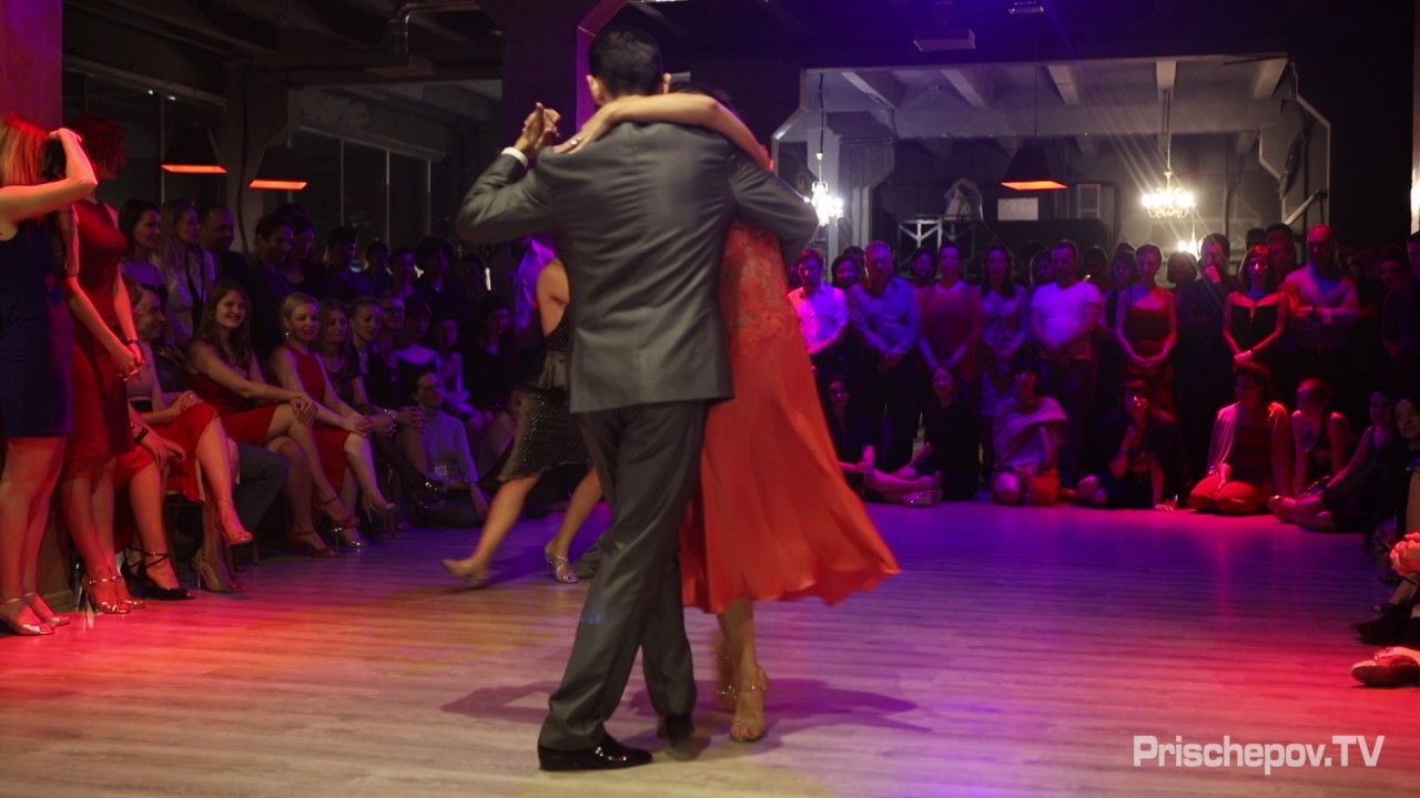 Video thumbnail for Romina Godoy & Demian Garcia, Virginia Pandolfi & Jonathan Aguero, Milonga Russia 2017