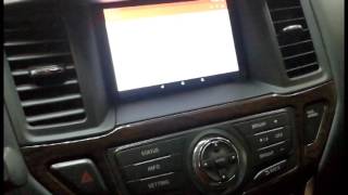 Nissan Pathfinder - установка планшета вместо штатного монитора