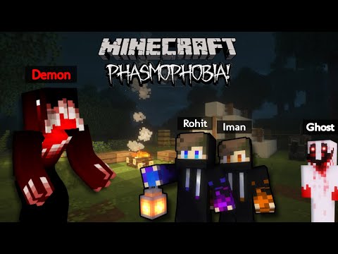 Immortal Brothers - Hunting Ghosts in Minecraft | Phasmophobia | Minecraft Horror