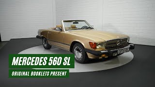 Video Thumbnail for 1988 Mercedes-Benz 560SL