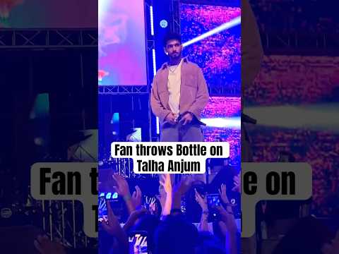 Fan Ny Talha Anjum Ko Bottle Mar Di 😳💔 #talhaanjum #youngstunners #viral #trending #rox