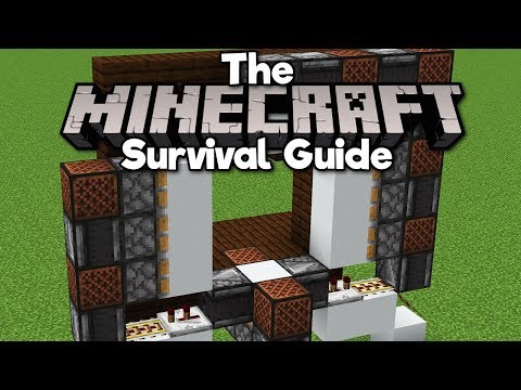 Pixlriffs - Our First 3x3 Piston Door! ▫ The Minecraft Survival Guide (Tutorial Let's Play) [Part 233]