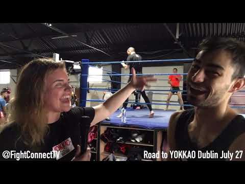 Professional Muay Thai Fighter Stefan Korodi talks YOKKAO debut against Spencer Brown in Dublin