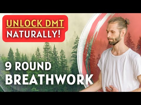 Full DMT Breathwork Session: 9 Rounds for Natural High & Absolute Euphoria! 1-Min Holds & 4 Styles