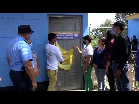¡Empoderamiento en acción! Inauguran la segunda Comisaría de la Mujer en Terrabona, Matagalpa 🚺👮‍♀️