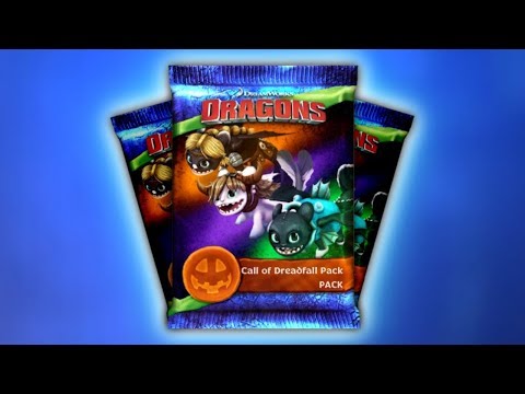 Call Of Dreadfall Pack (Pulling All Dragons and Dragon Costumes) | Dragons: Rise of Berk