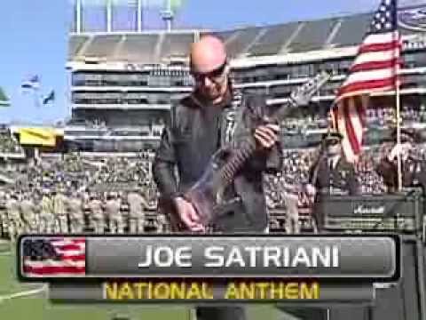 Joe Satriani Oakland Raiders vs. Tennessee Titans NATIONAL ANTHEM