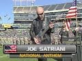 Joe Satriani Oakland Raiders Vs Tennessee Titans NATIONAL ANTHEM