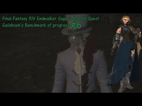 Final Fantasy XIV Endwalker Sage lv 80 Job Quest Guildivain's Benchmark of progress #6