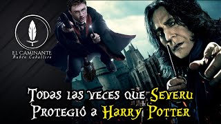 Todas las veces que Severus Snape Protegió a Harry Potter