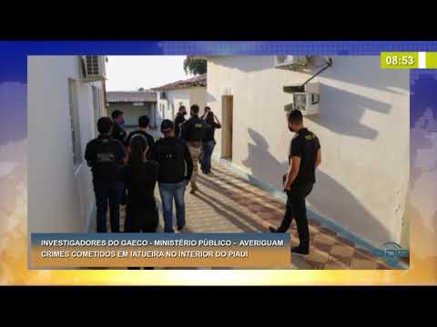Investigacão do MinisteÌrio PuÌblico apura crimes cometidos em Itaueira PI 15 09 2020