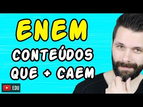 O QUE MAIS CAI EM BIOLOGIA NO ENEM | Biologia com Samuel Cunha