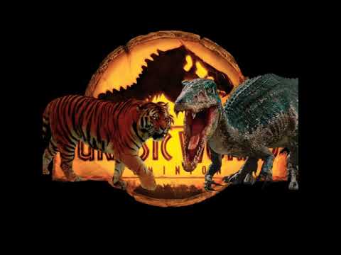 mountain lord tiger vs dinos fight//#jurassicworld #teamblue //#124Subs