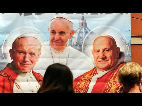 Click to Watch the Elevator malfunction leaves pope stuck before Angelus  video
