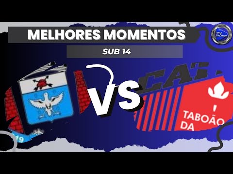 A.D. SUZANO X CATS SUB 14 AO VIVO MELHORES MOMENTOS TV FALANDO FPFS