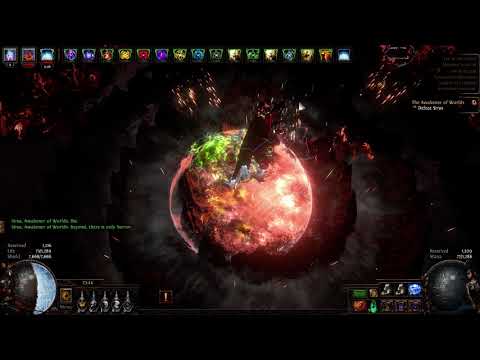 Path of Exile - Heist League - Sirus Awakener of Worlds - First Battle
