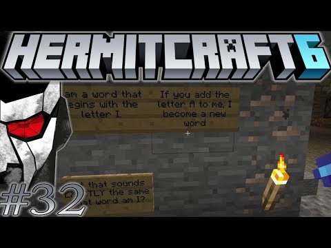 Hermitcraft VI - A Mysterious Riddle! - Let's play Minecraft 1.13 - Episode 32