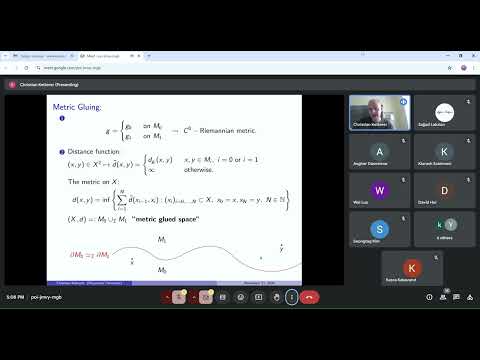 Gluing Spaces with Bakry Emery Curvature Bounded From Below