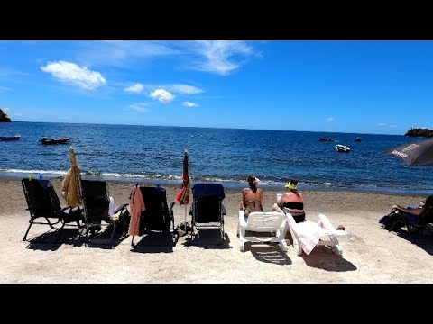 This is why thousands of tourists visit this beach #stvincent #travel