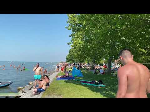 Wonderful Balaton Lake - Zamardi Beach, Hungary