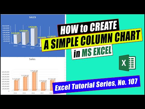 How to Create a Simple Column Chart in Excel