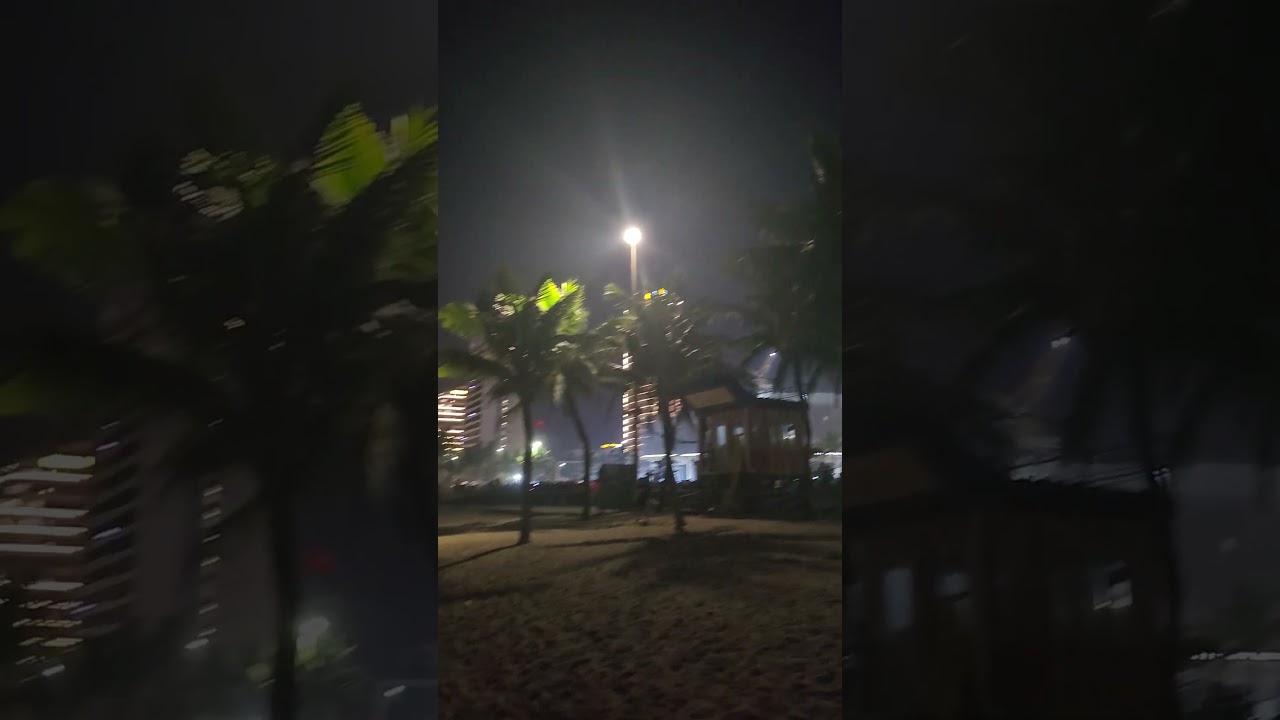 다낭 미케비치 밤바다