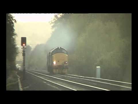 37423 & 37601 storm the Lickey on 6M56!.wmv