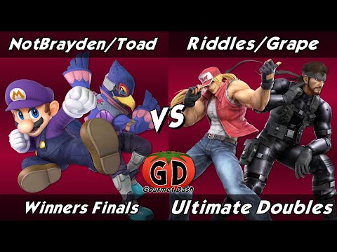 Gourmet Dash #1 - Riddles + Grape vs Toad @notbrayden6445 Winners Finals - Ultimate Doubles