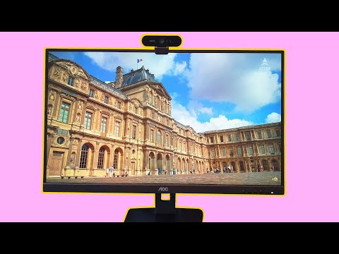 AOC U27P2 27inch UHD 4K Monitorius USB VGA DVI HDMI video