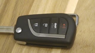 Toyota Camry Key Battery Change - How To Change Battery in 2018-2019 Toyota Camry Key Fob