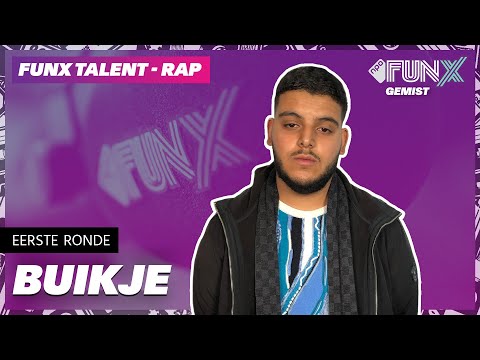 BUIKJE - MOCRO DRILL | 1STE RONDE | FUNX TALENT RAP x MANI & TOM VAN DER LIP