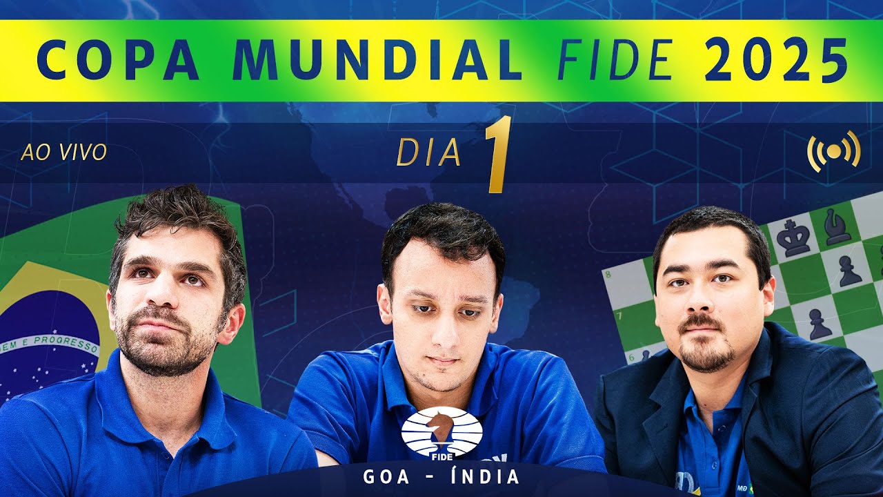 O ESPETÁCULO COMEÇA AGORA - COPA DO MUNDO FIDE 2025 AO VIVO!