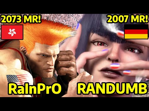 🌩STREET FIGHTER 6 ➥ RaInPrO (GUILE ガイル)  VS. RANDUMB (MANON マノン) MASTER RANKS🔥