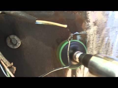 Bristle disc roloc 3m die grinder part 1