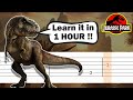 Jurassic Park - Theme song - EASY Guitar tutorial (TAB)