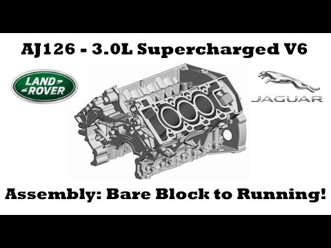 Land Rover Jaguar Engine Assembly - AJ126 AJ133 - BARE BLOCK TO RUNNING!