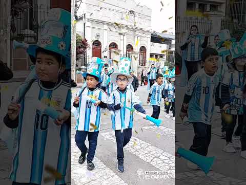 SOMOS UN GRAN EQUIPO DE CORAZON CELESTE Y BLANCO #ElCarmen #Jujuy #Escuela467