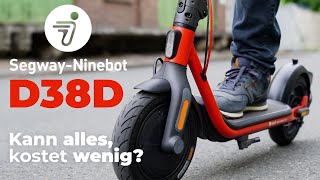NINEBOT D38D E-Scooter | Das BESTE fürs Geld 2022? (Powered by Segway)
