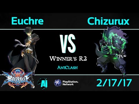 AniClash 60 - Euchre (Hazama) vs. Chizurux (Ragna, Susanoo) Winner's R2 - BBCF Blazblue CF