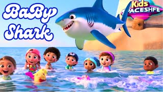 Twinkle Twinkle + Baby Shark Nursery Rhymes | kids spaceship | cartoon Song & poem song