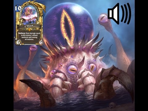 C'Thun sound effects - Hearthstone