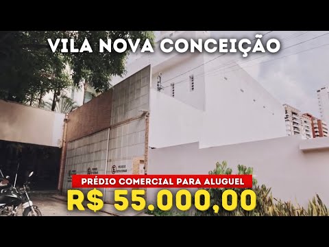 Vídeo do imóvel — PREDIO COMERCIAL NA VILA NOVA CONCEIÇÃO PARA ALUGAR