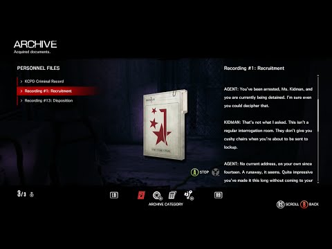 The Evil Within: The Assignment DLC - All Audio from Personal Files & Research Documents