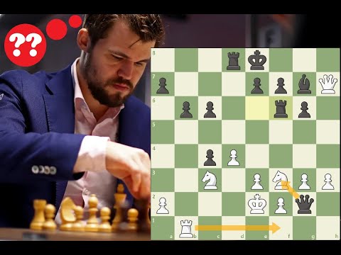 Magnus Blunders?? Ukraine vs Norway 2022 chess solidarity event.