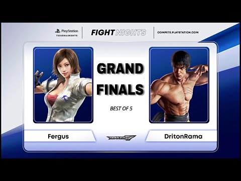 Tekken 7 - Grand Finals [FERGUS VS DRITONRAMA] EU Fight nights invitational_PlayStation Tournaments