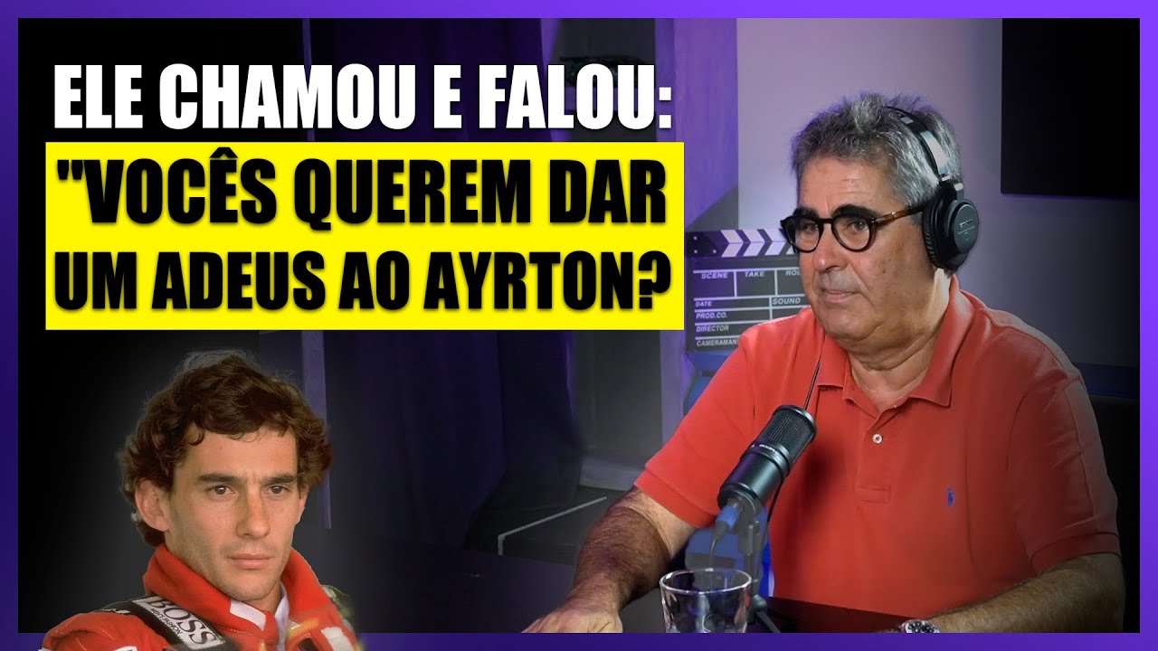 "Quando teve o movimento da cabeça...": morte de SENNA nos bastidores de Jayme Brito