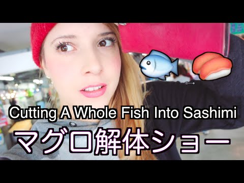日本金槍魚雕刻展 | ビンチョウマグロの解體ショー (Japanese Tuna Carving Show | ビンチョウマグロの解体ショー)