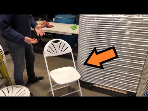 Stacking Fan Back Chairs | Start An Event Business: Back To Basics