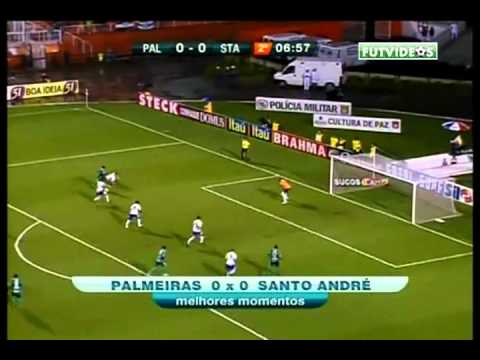 Palmeiras 0 X 0 Santo André - 1ª Fase - Campeonato Paulista 2011 - Jogo 5401
