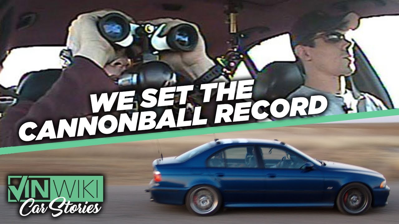 Alex Roy Cannonball Run BMW M5